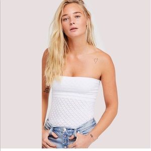 Free People Diamond Seamless Tube Top